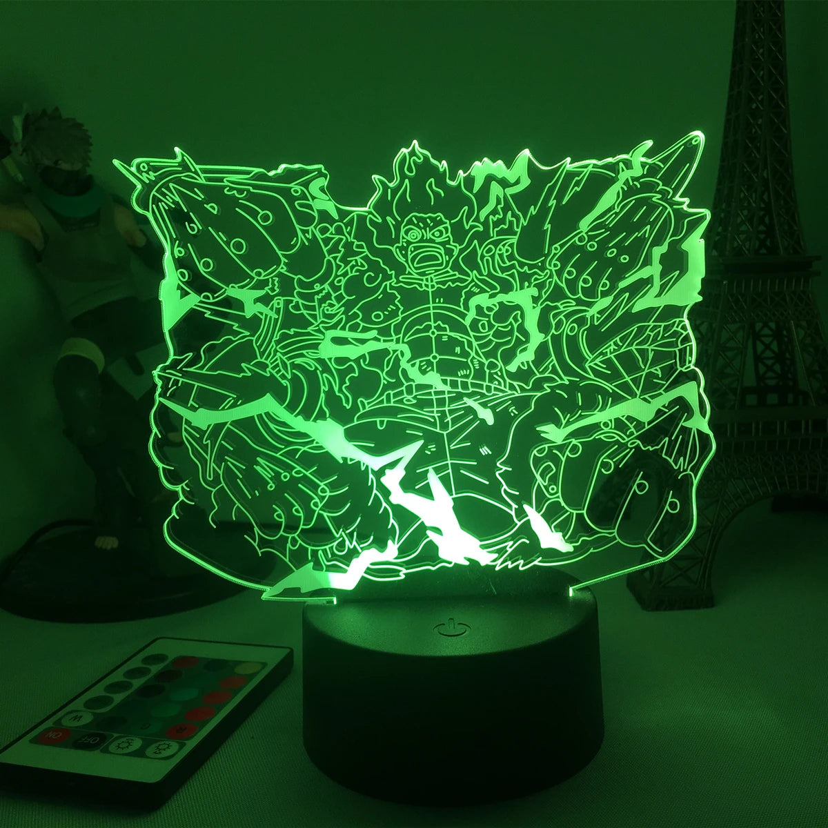 One Piece 3D illusion lamp