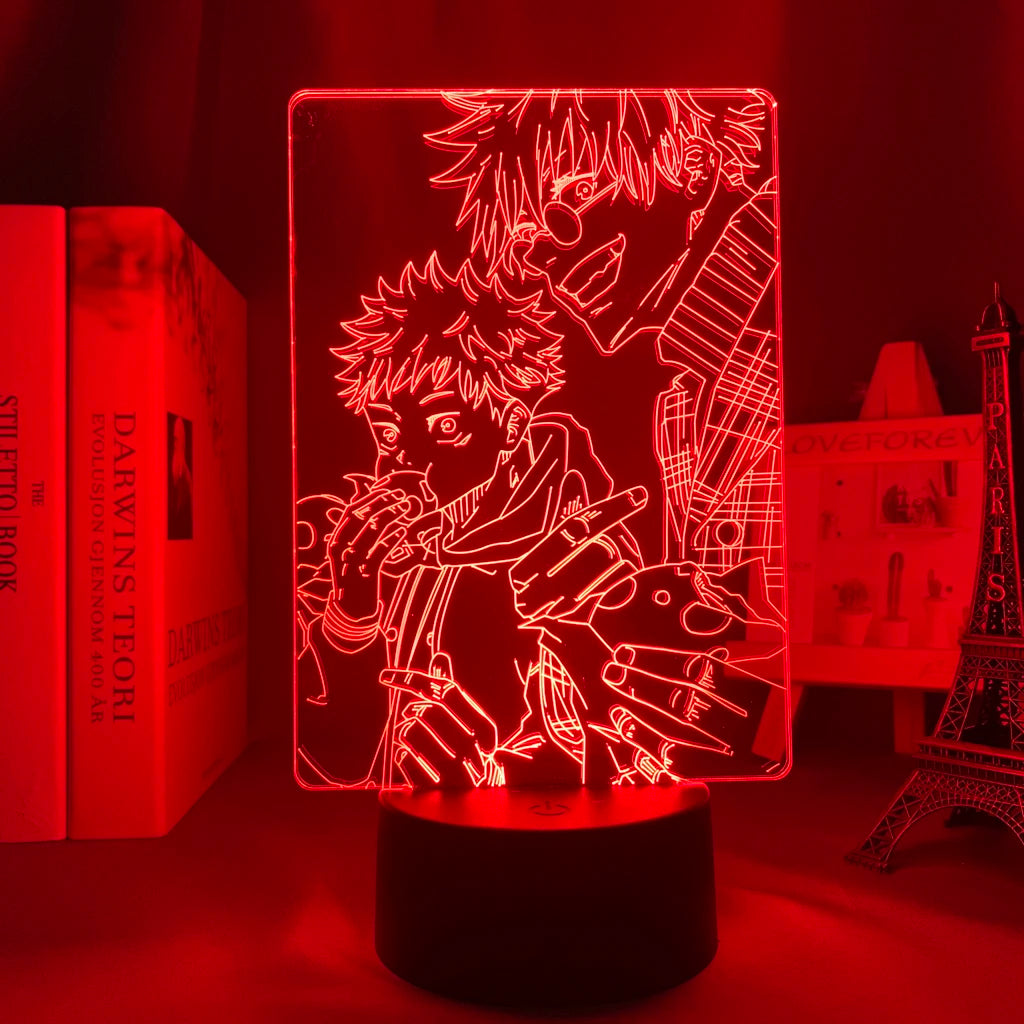Jujutsu Kaisen 3D Led  Lamp Night Light