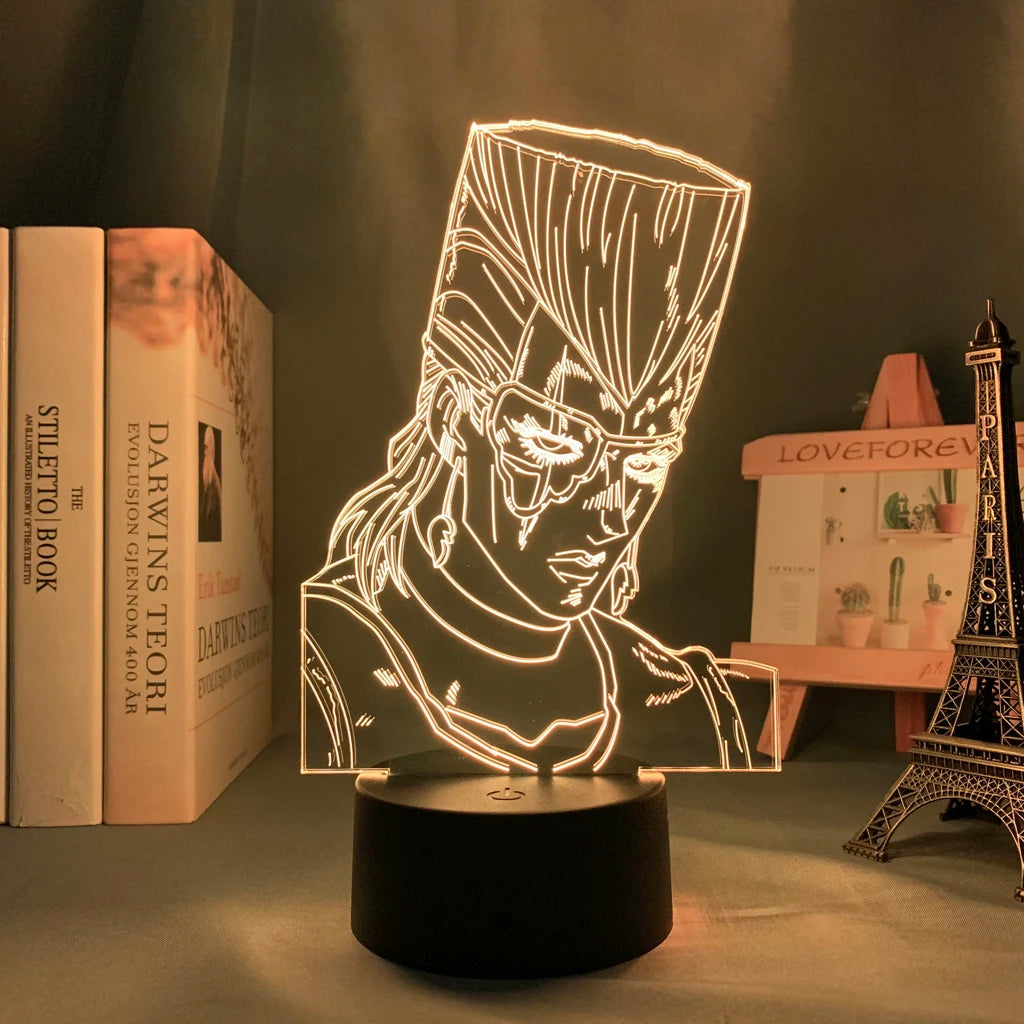 JoJo Bizarre Adventure 3d Night Light LED lamp