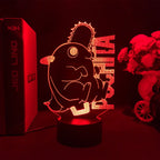 Chainsaw Man 3d Led Light Lamp