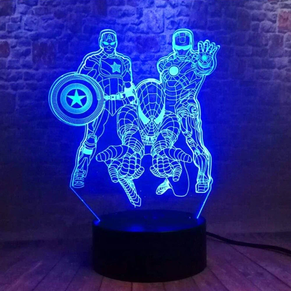 2024 Spiderman LED Night Lamp