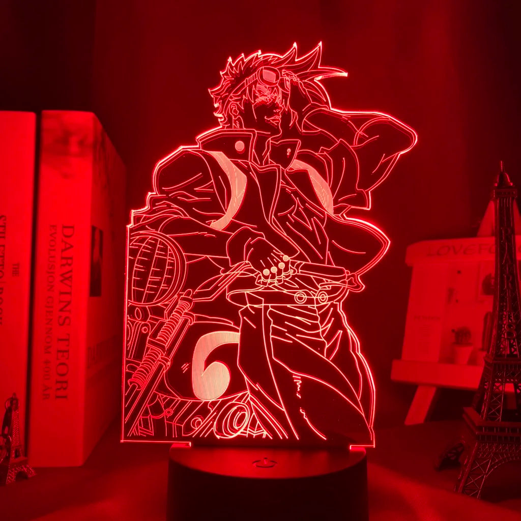 JoJo Bizarre Adventure 3d Night Light LED lamp