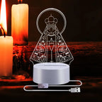 Crucifixion of Jesus 3D Illusion Lamp