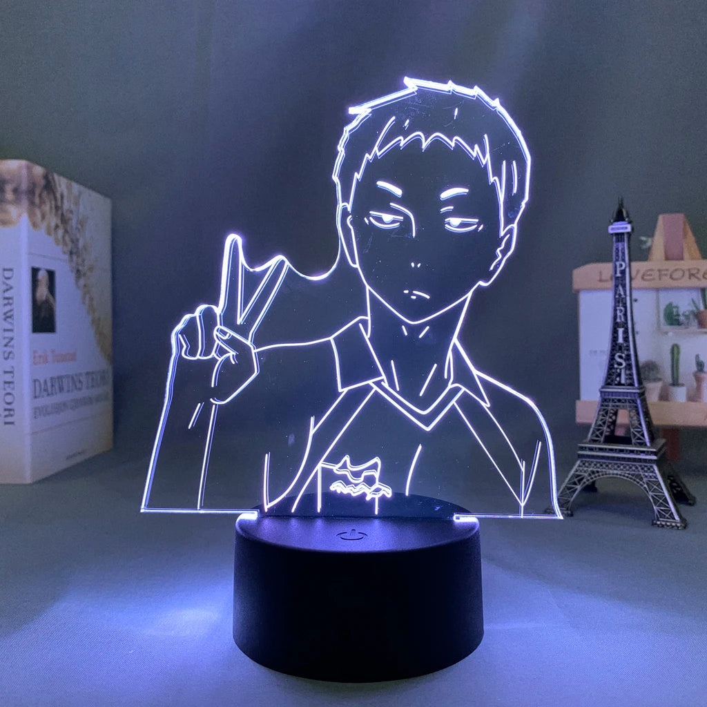 Haikyuu 3d LED Lamp