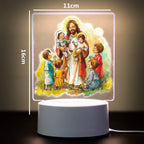 Religion 3D Night Light For Home Room Decoration