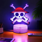 One Piece  Anime Figures 3D Lamp