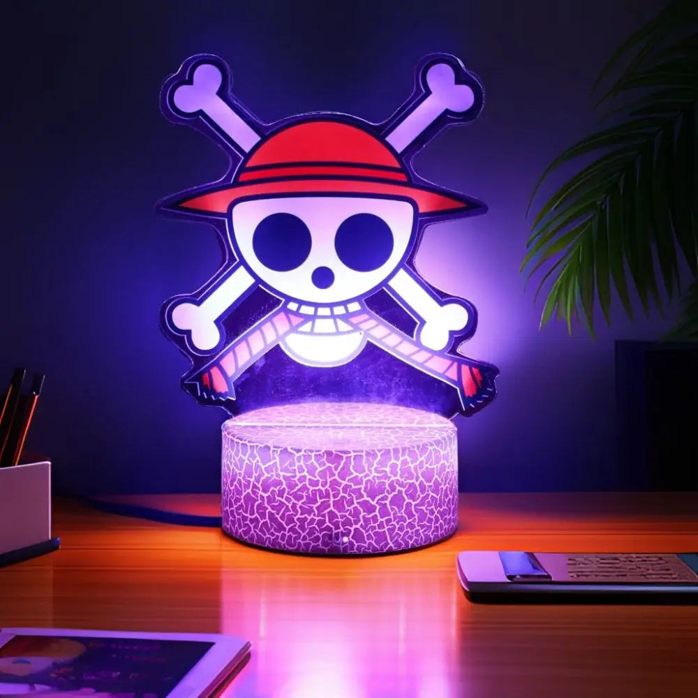 One Piece  Anime Figures 3D Lamp