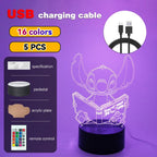3D Illusion Stitch LED Night Light