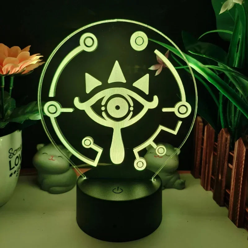 Game Zeldaes Night Lights 3D Led Lamp