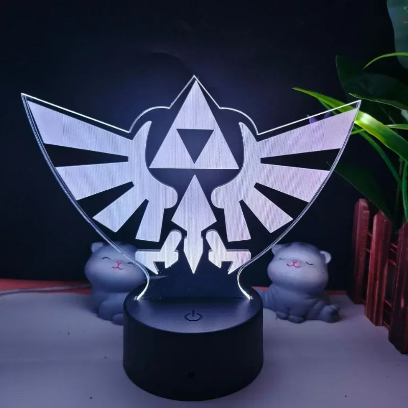Game Zeldaes Night Lights 3D Led Lamp