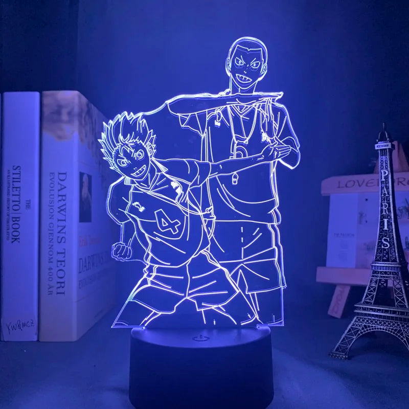 Haikyuu 3D LED Night Light