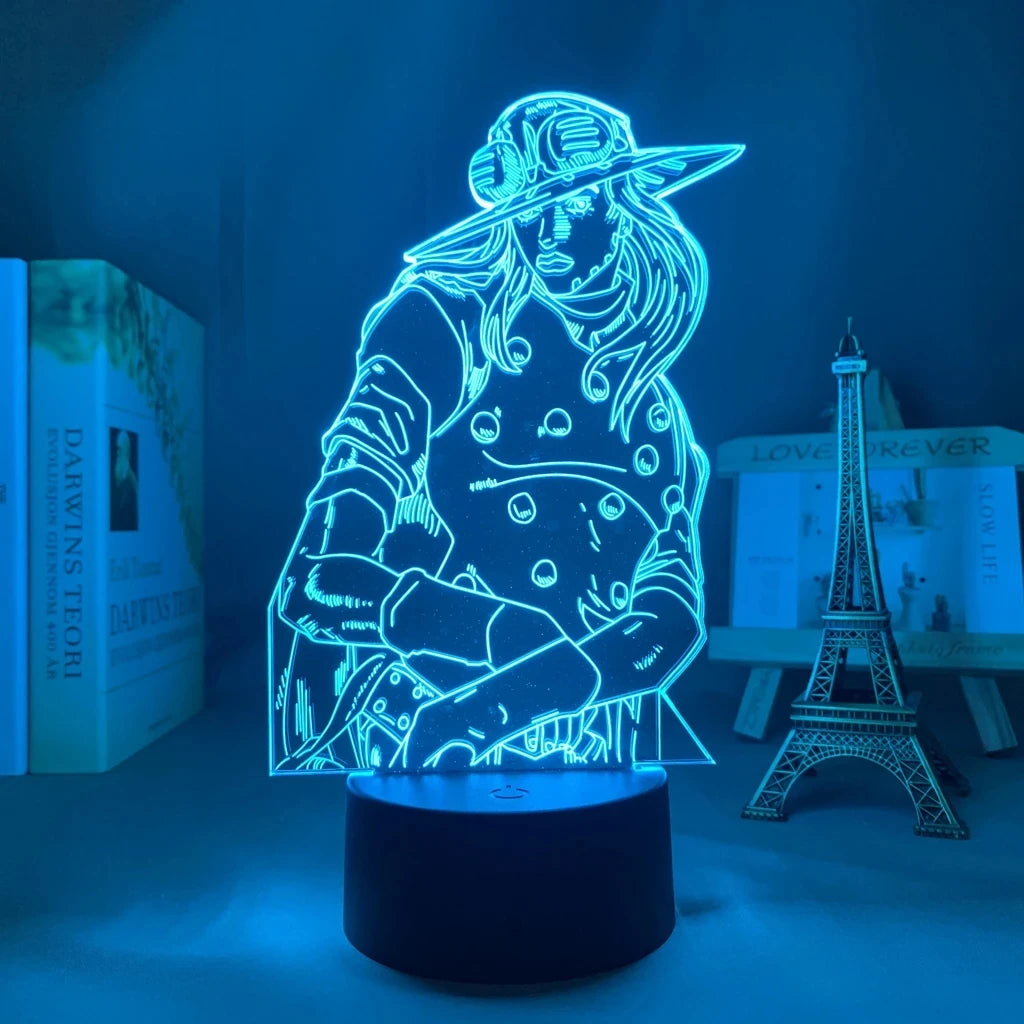 JoJo Bizarre Adventure 3d Night Light LED lamp