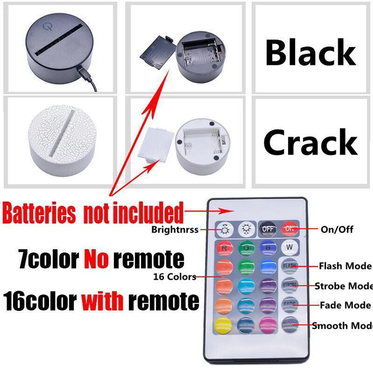 Gaming Setup RGB 3D LED Lamp