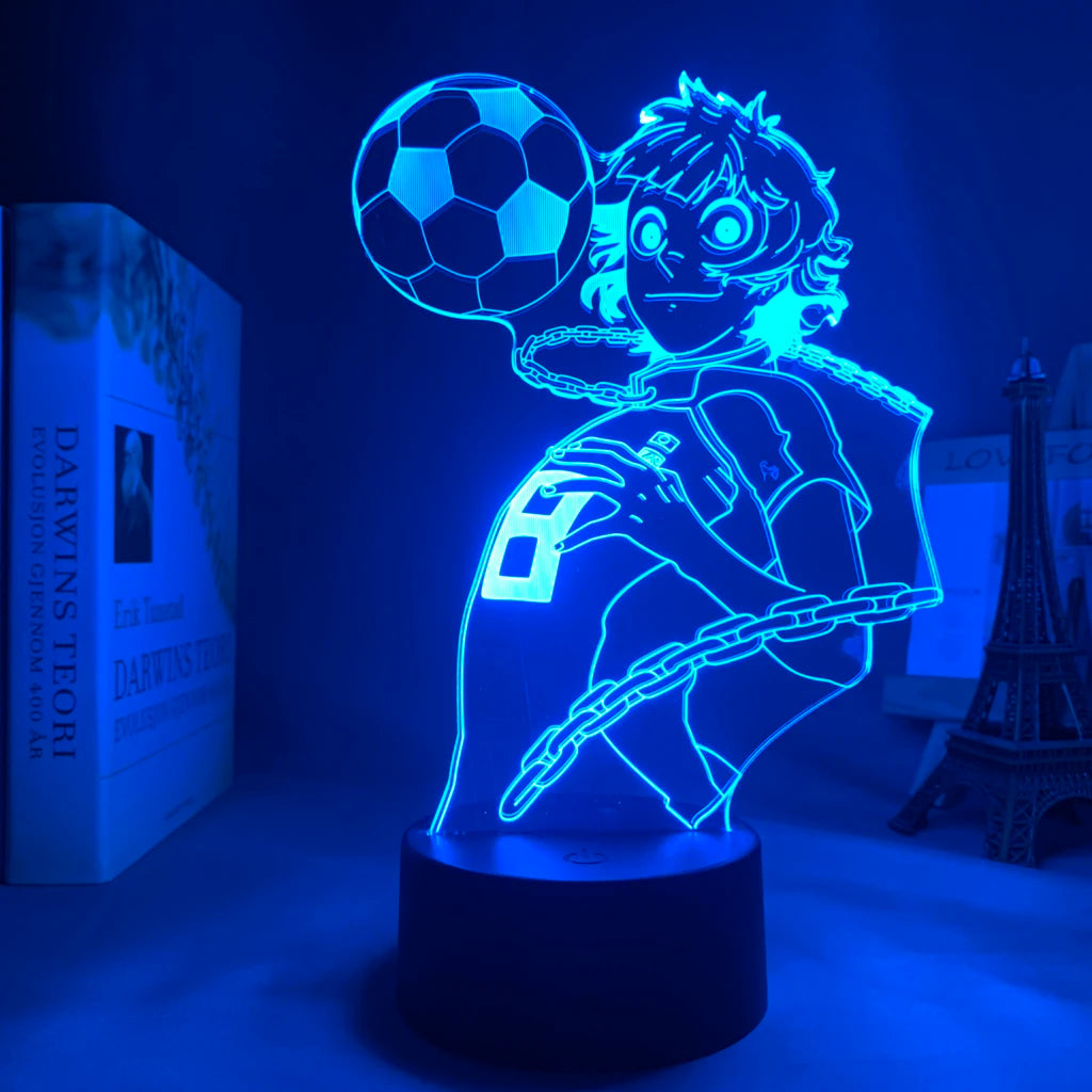 Blue Lock Led Night Light