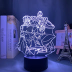 JoJo Bizarre Adventure 3d Night Light LED lamp