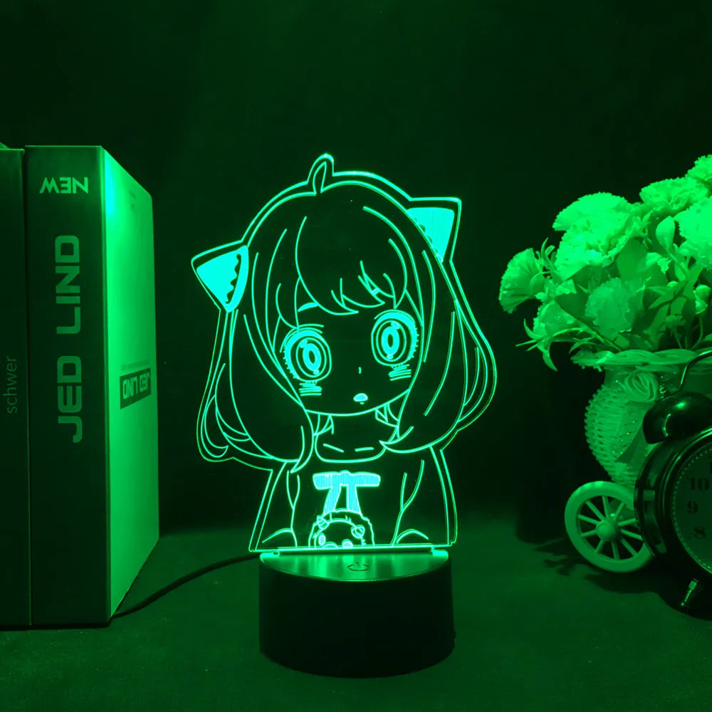 Spy X Family 3D Led Light Lamp